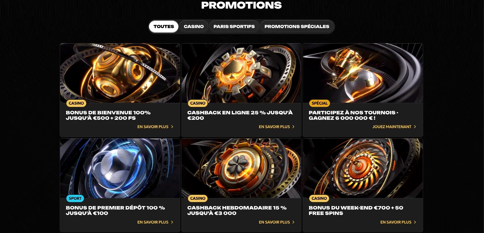 Spinsy Casino Bonuses & Promotions